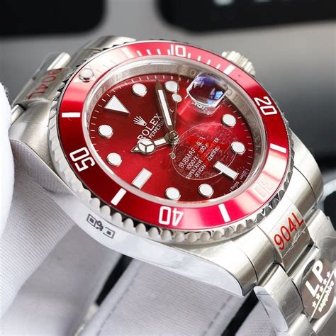 rolex submariner red and silver|rolex submariner 2020 for sale.